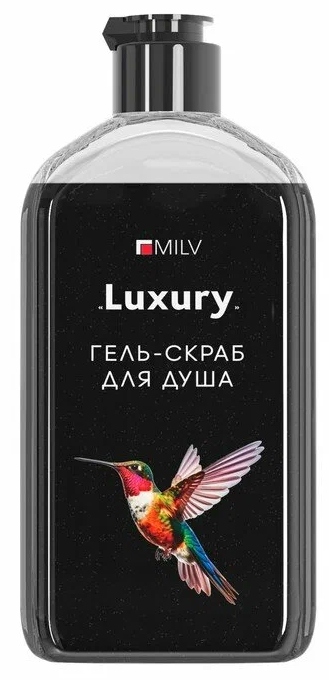 MILV Гель-скраб для душа " "LUXURY" 340 мл