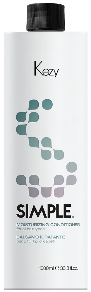 Бальзам увлажняющий для всех типов волос, 1000 мл. Simple KEZY