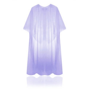 Чистовье Пеньюар одноразовый п/э стандарт сиреневый 160*100 (50 шт/уп.)