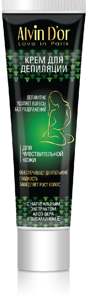 Alvin D'or Крем для депиляции для чувствительной кожи, 150 мл 