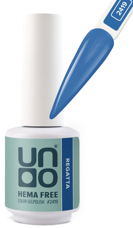 UNO HEMA FREE Гель-лак 2419 Регата - Regatta, 10 г