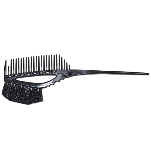 Y.S.Park Кисть с расческой для окрашивания Black