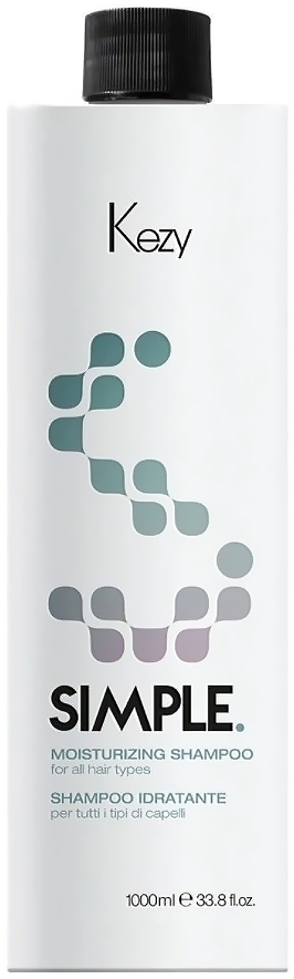 Шампунь увлажняющий для всех типов волос, 1000 мл. Simple KEZY