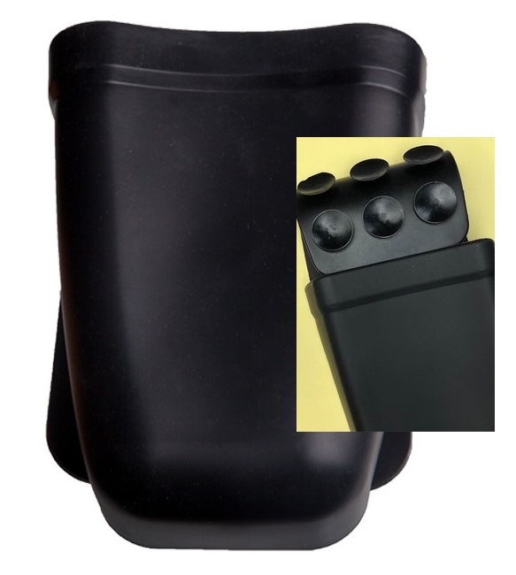 Термо-держатель для щипцов Stavver силикон черный