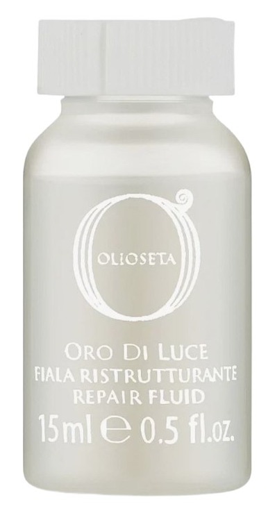 BAREX Olioseta Oro Di Luce Флюид восстанавливающий (Протеины шелка и семя льна), 15 мл. 