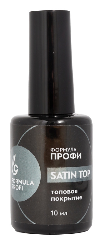 Formula Profi Верхний гель с матовым эффектом "Satin top" 10 мл 