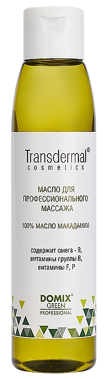 DOMIX 100% Масло макадамии без отдушек для профессионального массажа 136 мл