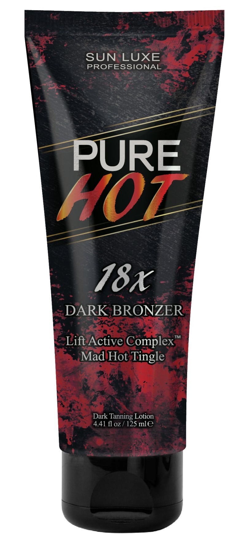 SUN LUXE Крем-ускоритель загара "Pure Hot 18x" c высок. уровнем бронзаторов и тингл-эффектом,125 мл.