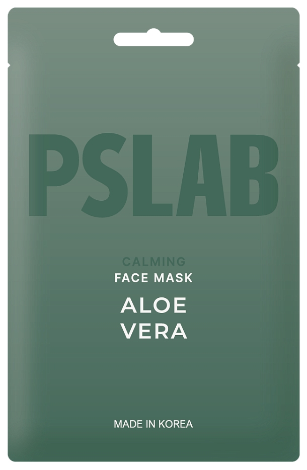 4SKIN Маска для лица "PSLAB" успокаивающая с экстрактом алоэ ALOE VERA 23 мл