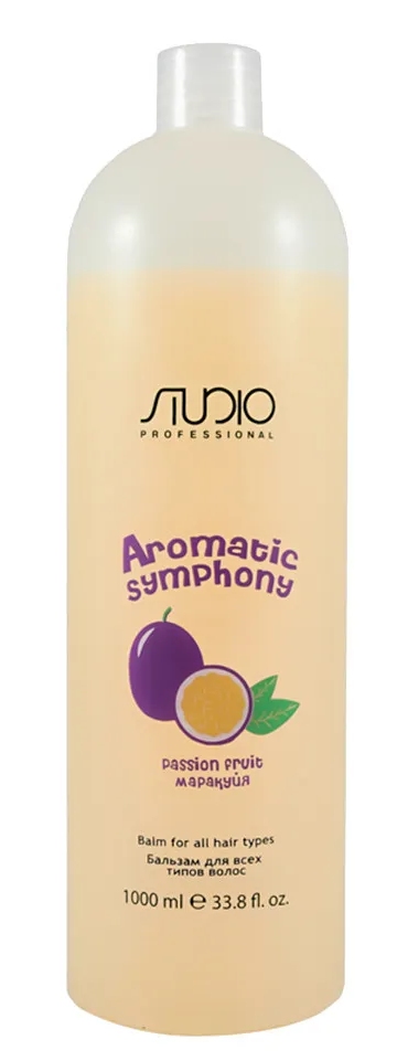 KAPOUS Studio Бальзам для всех типов волос Маракуйя Aromatic Symphony, 1000 мл.