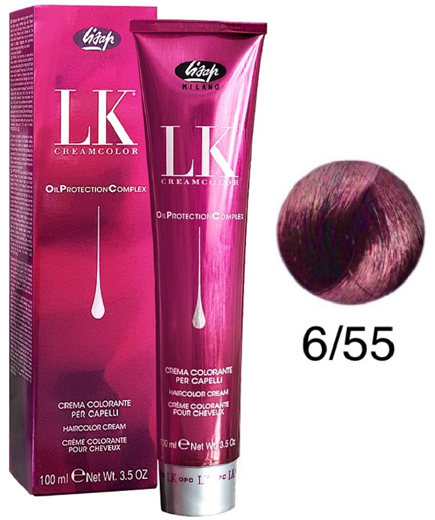 LK OPC 6/55 темный блондин красный интенсивный 100 мл