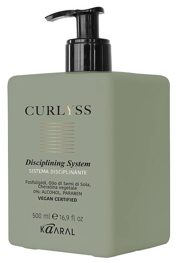 KAARAL CURLYSS Дисциплинирующий крем с Anti-frizz эффектом 500 мл.