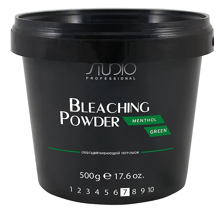 Kapous Studio Обесцвечивающий порошок для волос ''Menthol Green'' 500 гр. 