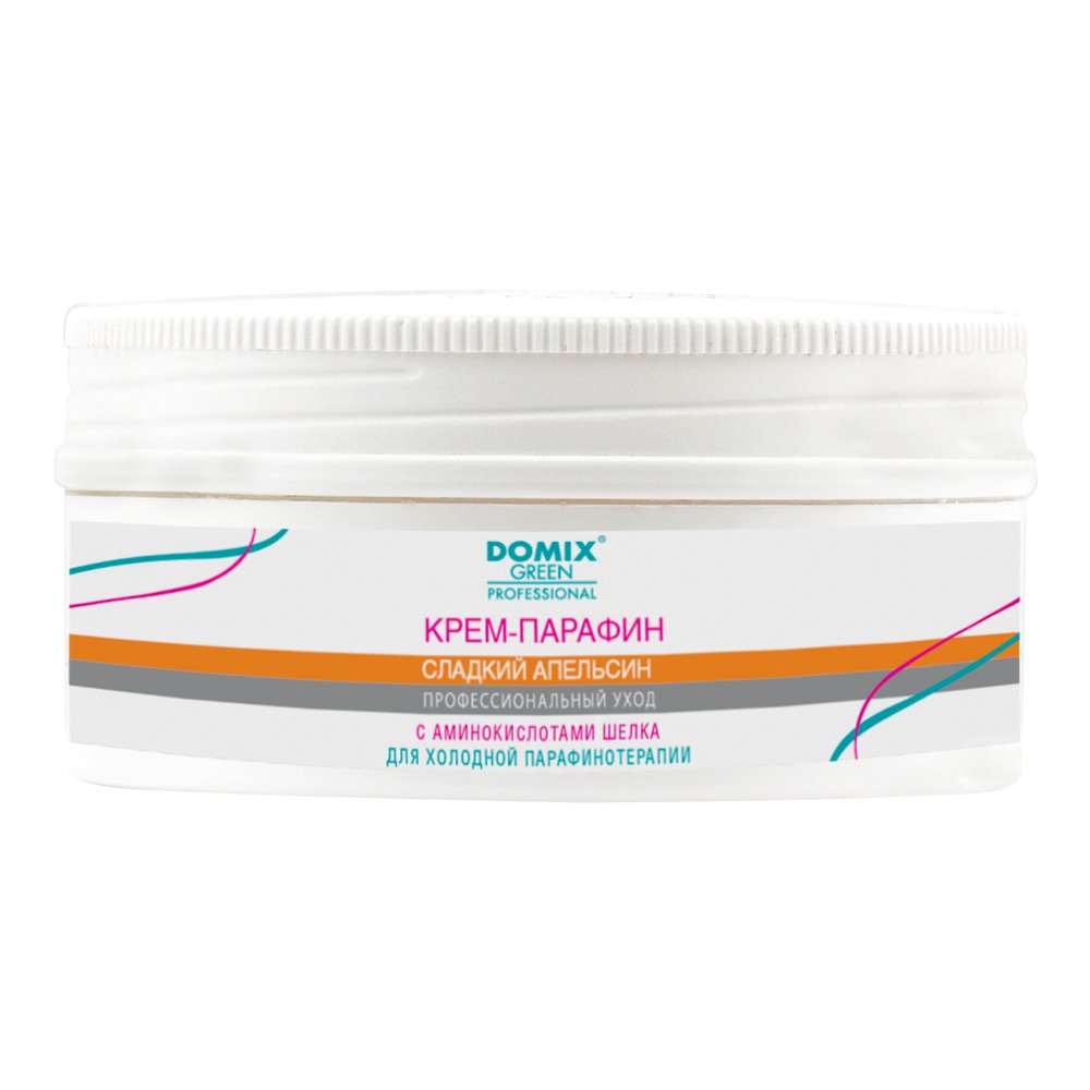 DOMIX Крем-парафин «СЛАДКИЙ АПЕЛЬСИН» с аминокислотами шелка 60 мл