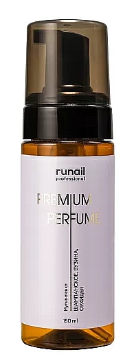 RuNail Очищающая мульти-пенка для маникюра и педикюра (шампанское, бузина, орхидея) 150 мл.