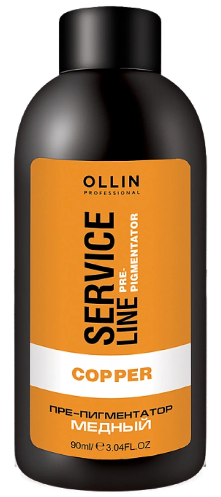 OLLIN SERVICE LINE Флюид-препигментатор медный 90мл