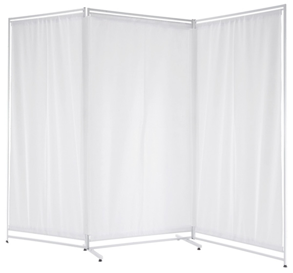 Ширма 3-х секционная (белый)