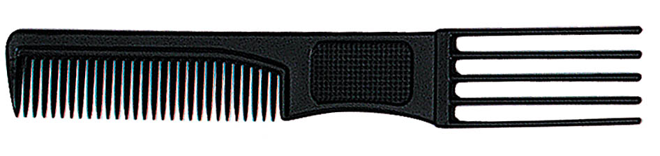 Titania Расческа-Вилка 185 Мм Черная
