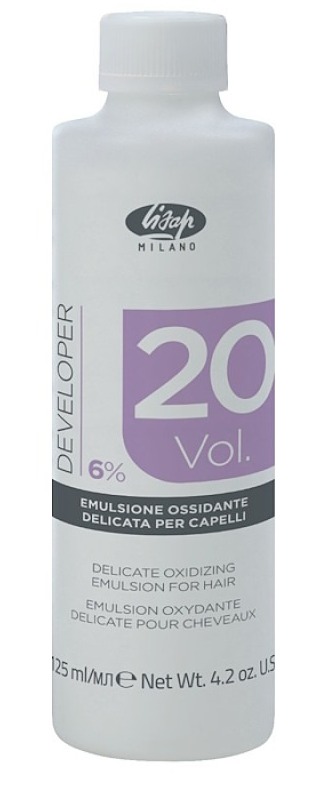 Lisap Оксидант-лосьон 6% - Developer Easy 20 vol 125 мл