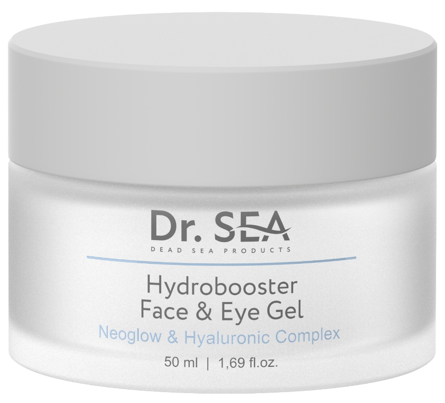 Dr. Sea Гель гидробустер для лица и глаз с комплексом NEOGLOW и гиалуроновой кислотой 50 мл