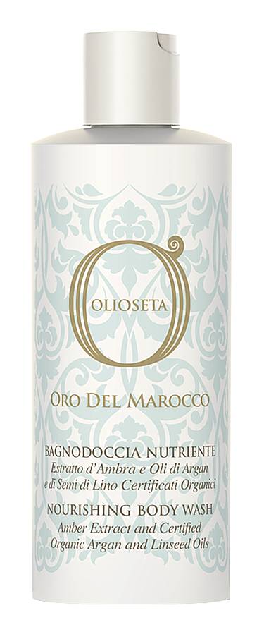 BAREX OLIOSETA Золото Марокко/ Гель-пена питательная для душа и ванны 250мл 