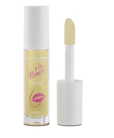 Alvin D'or A LA FRENCH Масло для губ Soins et lueur (тон 01 Vanilla Popcorn), 4,5 мл