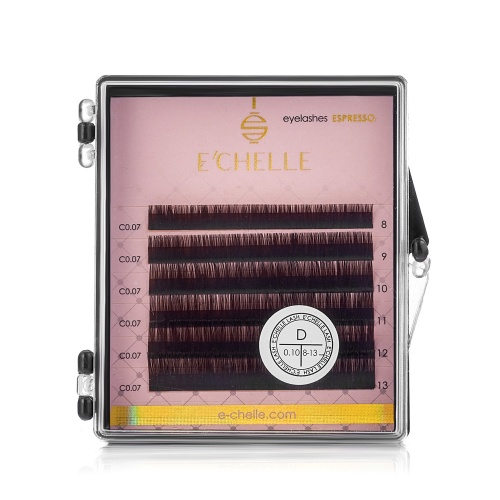 E'CHELLE РЕСНИЦЫ ESPRESSO MINI MIX (D 0.10 8-13 mm)