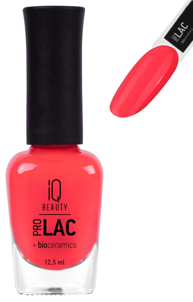IQ BEAUTY PROLAC Лак для ногтей укрепляющий с биокерамикой 12.5 мл № 079 Runaway