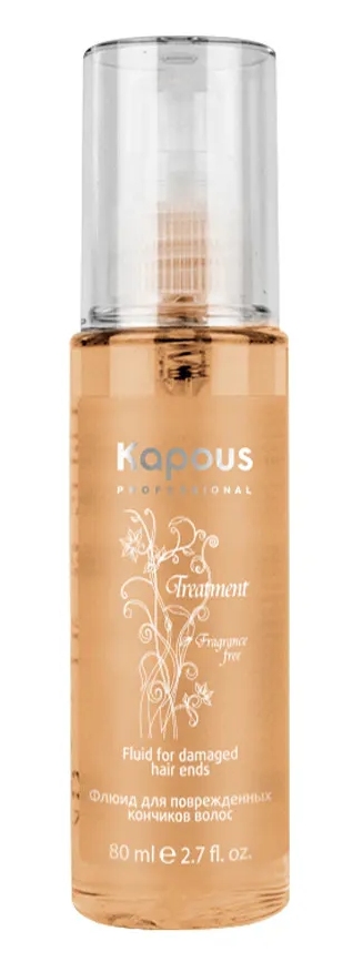 Kapous Флюид для поврежденных кончиков  волос "Treatment" 80 мл 