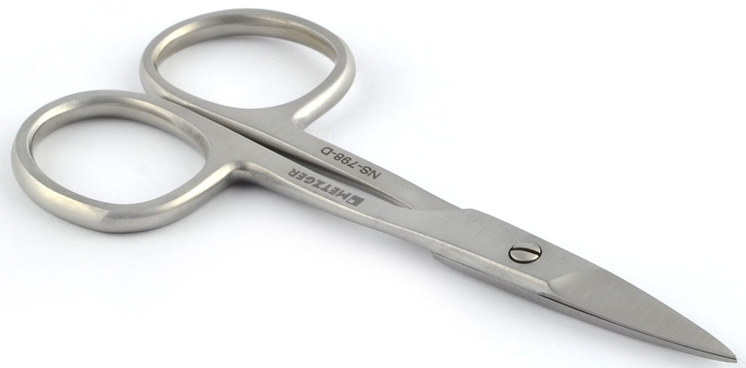 Metzger Ножницы ногтевые прямые (матовые) 