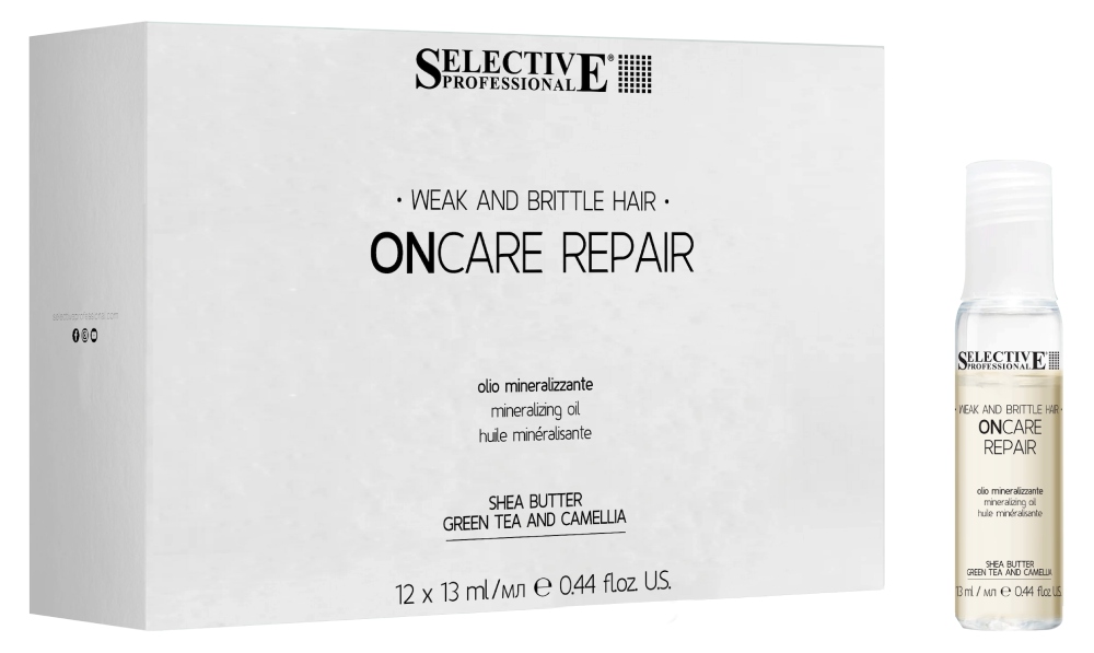 Selective ONCARE REPAIR Лосьон для волос реструктурирующий 12 шт x 13 мл 