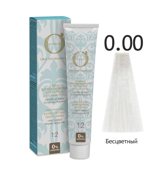 BAREX OLIOSETA Золото Марокко /Крем-краска 0.00 Бесцветный 100мл 