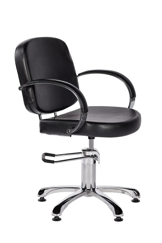 Кресло парикмахерское А44В (черный)