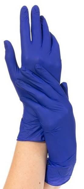 NitriMax Перчатки одноразовые нитриловые фиолетовые, 3,2 г. M 50 пар/уп. (Малайзия)