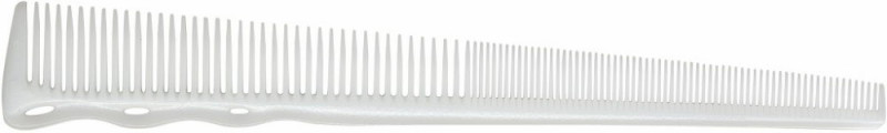 Y.S.Park Расческа для очень точной стрижки коротких волос 254 White 187 мм