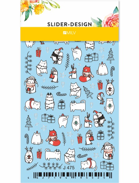 MILV Слайдер-дизайн J475 Новый Год