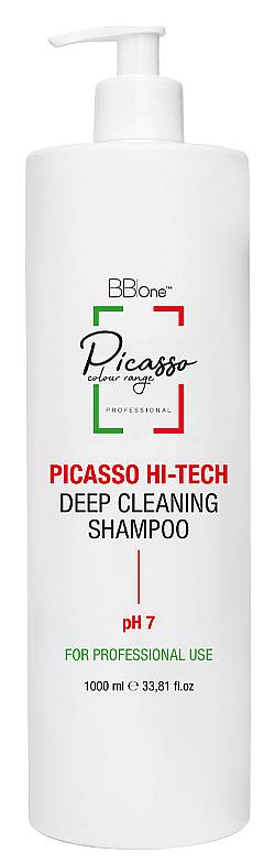 BB One Picasso HI-Tech Deep Cleaning Шампунь глубокой очистки 1000мл