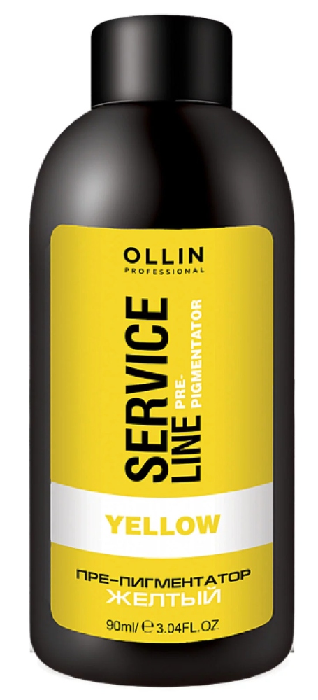 OLLIN SERVICE LINE Флюид-препигментатор желтый 90мл