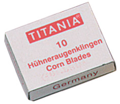 Titania Лезвия для скребка 10 шт/уп.