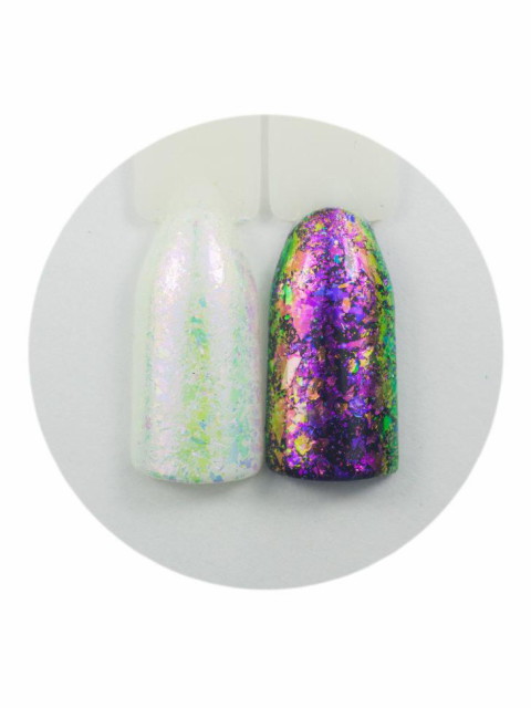 Дизайн для ногтей Юки белые №08