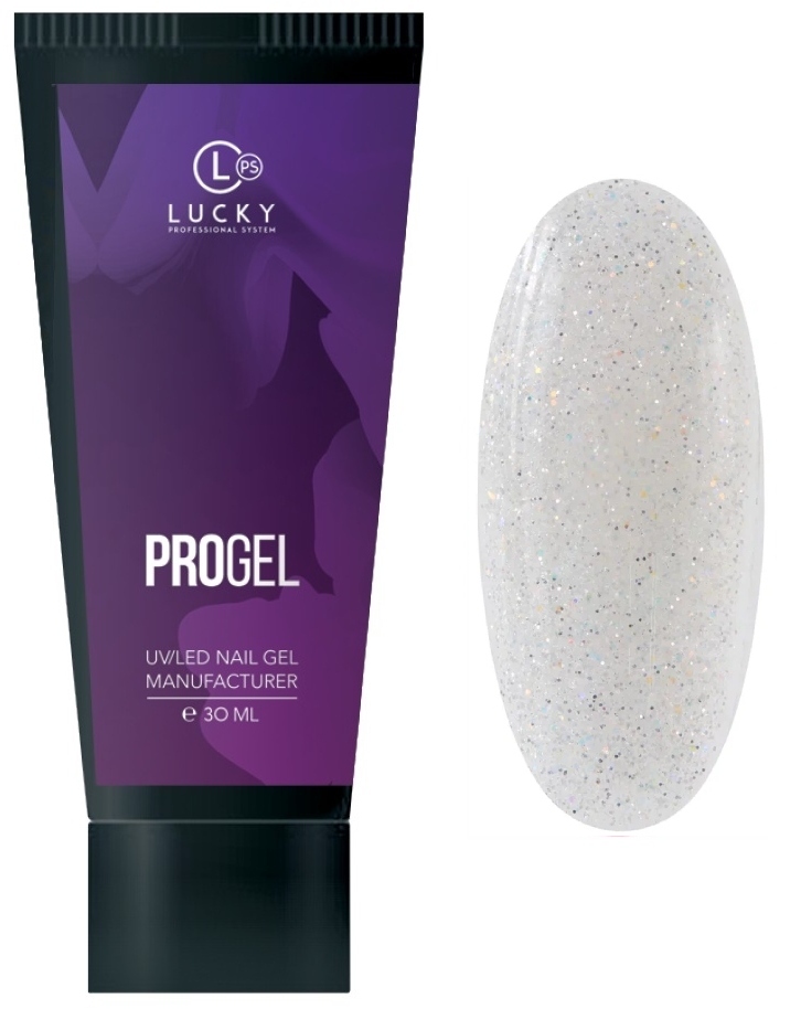 Lucky ProGel UV/LED Color Gel №031 30 мл. Светоотражающий
