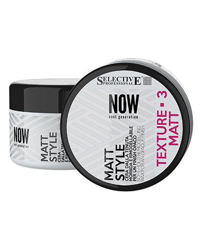 SELECTIVE NOW MATT STYLE - Реструктурирующий воск мягкой фиксации 100мл