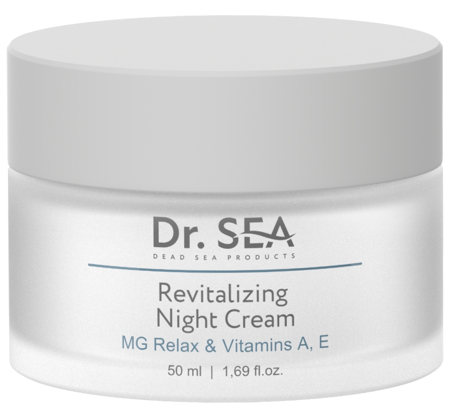 Dr. Sea Восстанавливающий ночной крем с комплексом MG RELAX  и витаминами A, E 50 мл