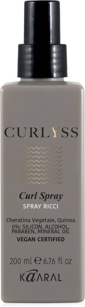 KAARAL CURLYSS Спрей для кудрявых волос 200 мл.