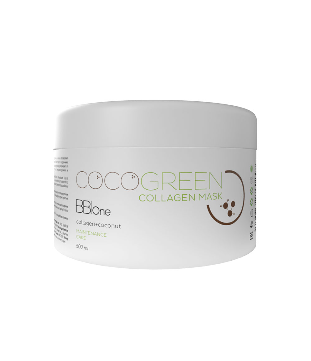 BB One CoCo Green Collagen Коллагеновая маска 500 мл 