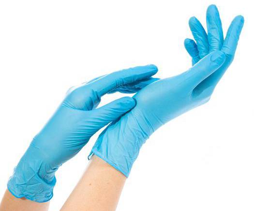 NitriMax Перчатки одноразовые нитриловые голубые, 3,5 г. S 50 пар/уп. 