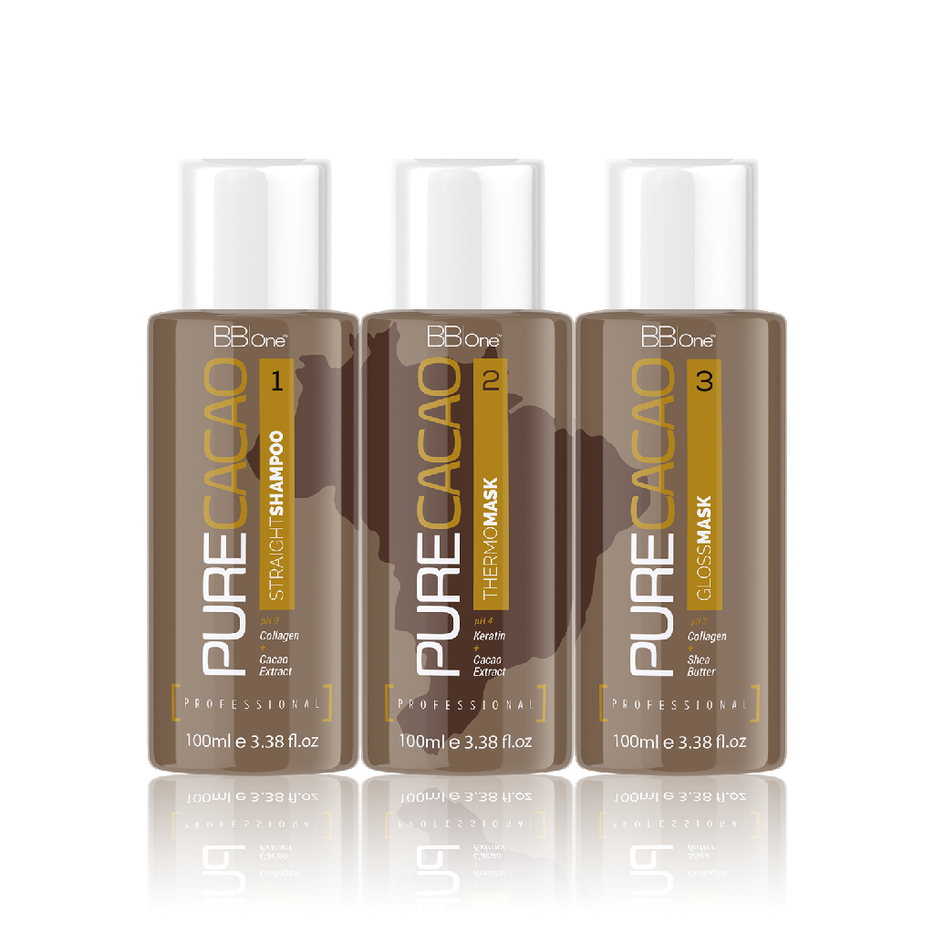 BB One Pure Cacao Набор 3х100 мл (шампунь + реконструктор + маска)