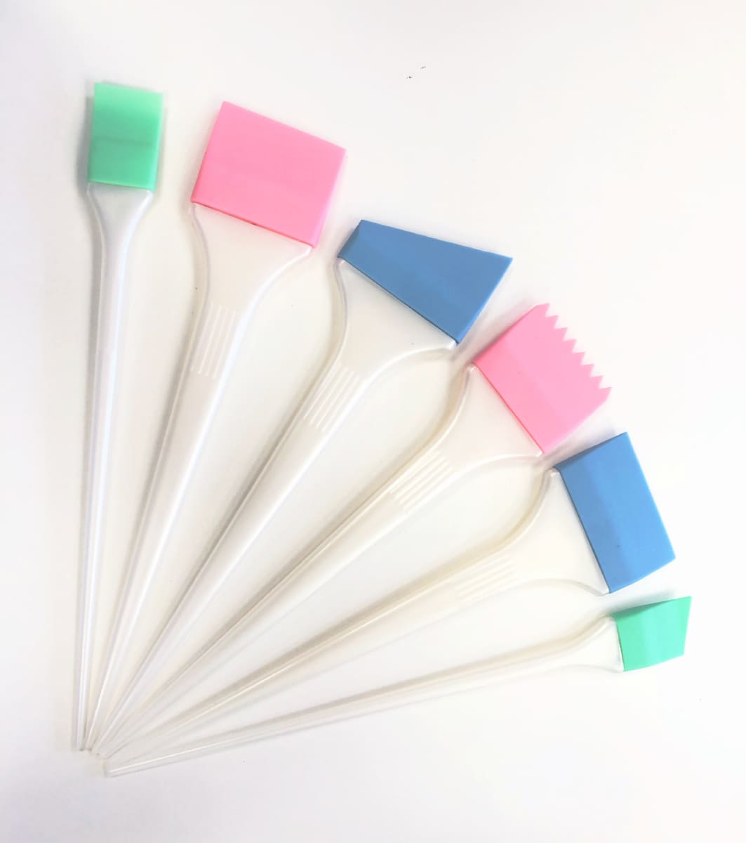 Набор силиконовых кистей д/окр. 6 шт.