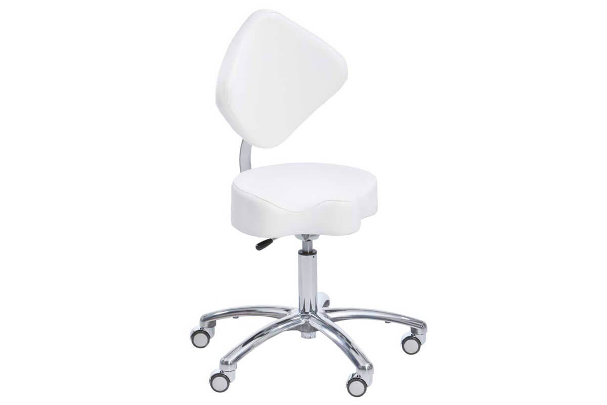 Стул мастера седло SATTELSTUHL со спинкой ромб