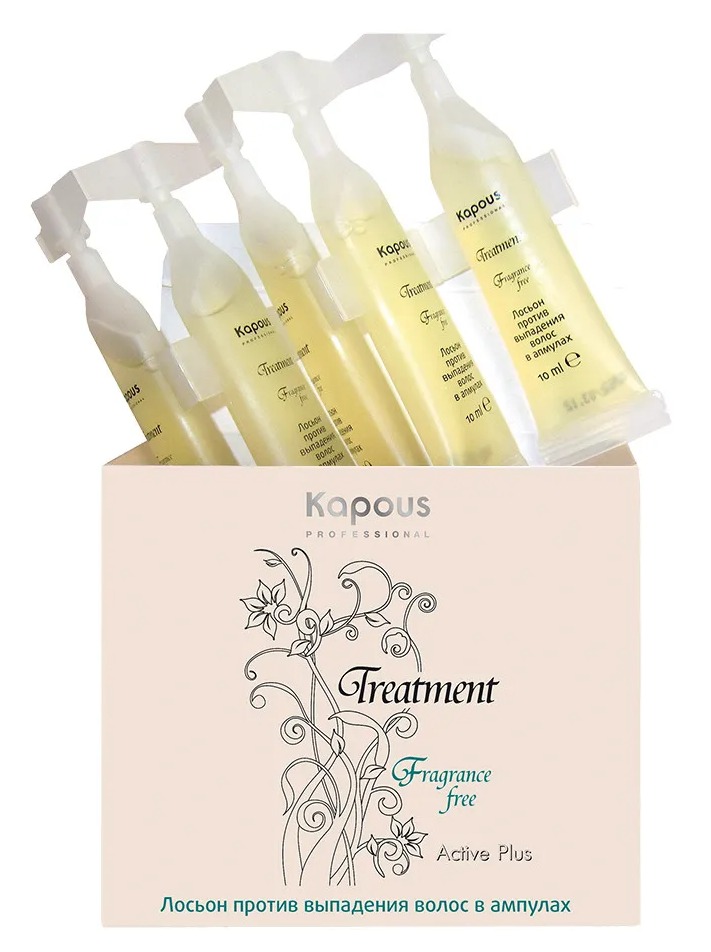 KAPOUS Treatment Лосьон против выпадения волос в ампулах 5х10 мл.